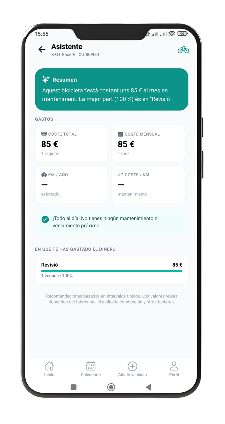 Assistent intel·ligent de Vexxo amb resum de despeses i recomanacions
