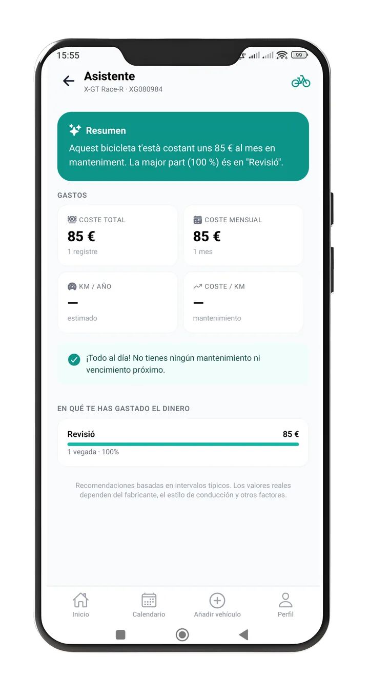Assistent intel·ligent de Vexxo amb resum de despeses i recomanacions